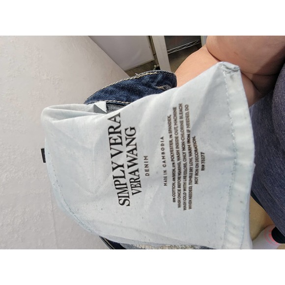 Simply Vera Wang Women Jeans Size 12 Bootcut 36x31 - Picture 10 of 10